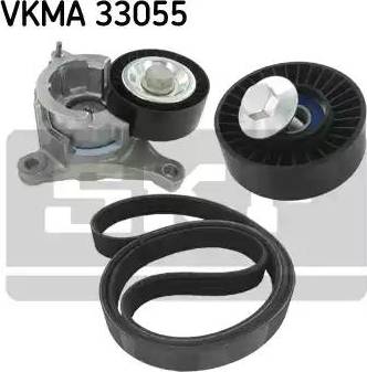 SKF VKMA 33055 - Поликлиновый ременный комплект autodnr.net