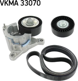 SKF VKMA 33070 - Поликлиновый ременный комплект autodnr.net