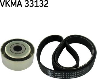 SKF VKMA 33132 - Поликлиновый ременный комплект autodnr.net