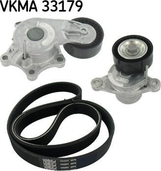 SKF VKMA 33179 - Поликлиновый ременный комплект avtokuzovplus.com.ua
