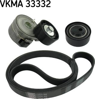 SKF VKMA 33332 - Поликлиновый ременный комплект avtokuzovplus.com.ua
