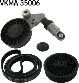 SKF VKMA 35006 - Поликлиновый ременный комплект autodnr.net