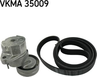 SKF VKMA 35009 - Поликлиновый ременный комплект autodnr.net