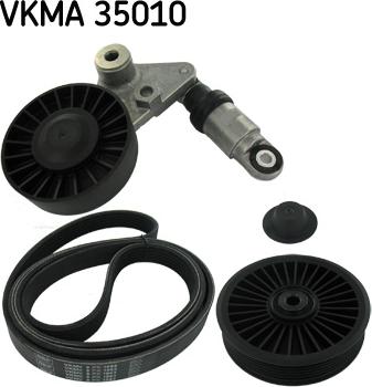 SKF VKMA 35010 - Поликлиновый ременный комплект avtokuzovplus.com.ua