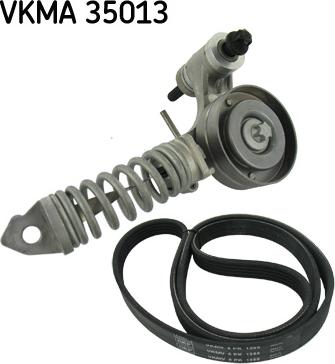 SKF VKMA 35013 - Поликлиновый ременный комплект autodnr.net