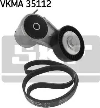 SKF VKMA 35112 - Поликлиновый ременный комплект avtokuzovplus.com.ua