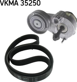 SKF VKMA 35250 - Поликлиновый ременный комплект autodnr.net