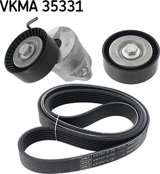 SKF VKMA 35331 - Поликлиновый ременный комплект avtokuzovplus.com.ua