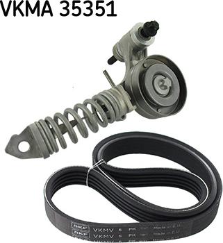 SKF VKMA 35351 - Поликлиновый ременный комплект autodnr.net