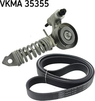 SKF VKMA 35355 - Поликлиновый ременный комплект autodnr.net