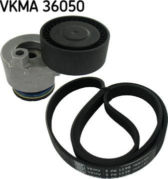 SKF VKMA 36050 - Поликлиновый ременный комплект autodnr.net