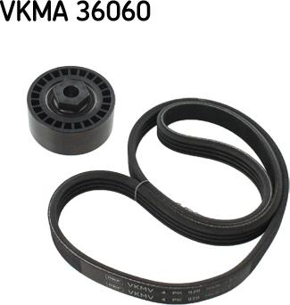 SKF VKMA 36060 - Поликлиновый ременный комплект avtokuzovplus.com.ua