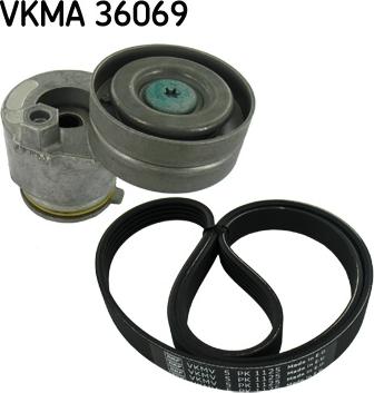 SKF VKMA 36069 - Поликлиновый ременный комплект autodnr.net