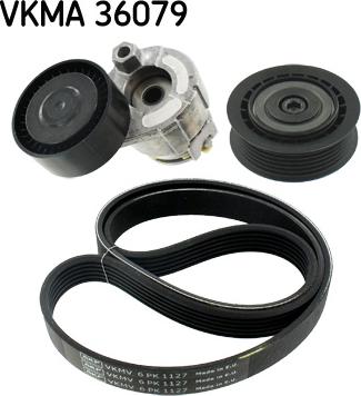SKF VKMA 36079 - Поликлиновый ременный комплект avtokuzovplus.com.ua
