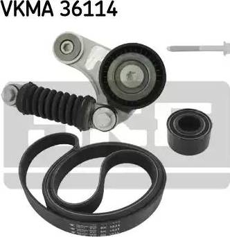 SKF VKMA 36114 - Поликлиновый ременный комплект autodnr.net
