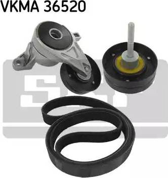 SKF VKMA 36520 - Поликлиновый ременный комплект avtokuzovplus.com.ua