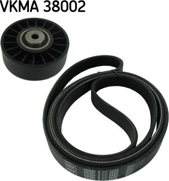 SKF VKMA 38002 - Поликлиновый ременный комплект autodnr.net