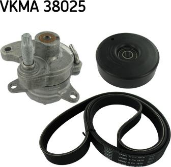 SKF VKMA 38025 - Поликлиновый ременный комплект avtokuzovplus.com.ua