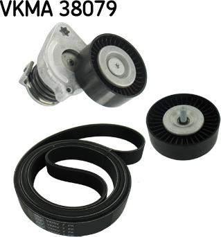 SKF VKMA 38079 - Поликлиновый ременный комплект avtokuzovplus.com.ua