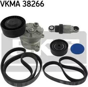SKF VKMA 38266 - Поликлиновый ременный комплект autodnr.net