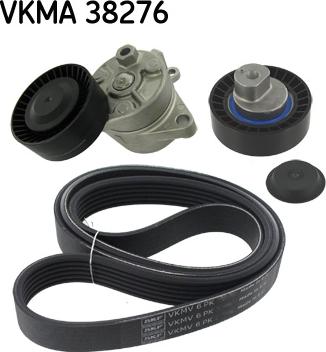 SKF VKMA 38276 - Поликлиновый ременный комплект autodnr.net