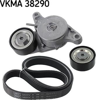 SKF VKMA 38290 - Поликлиновый ременный комплект avtokuzovplus.com.ua