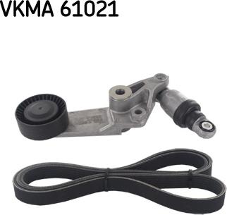 SKF VKMA 61021 - Поликлиновый ременный комплект avtokuzovplus.com.ua