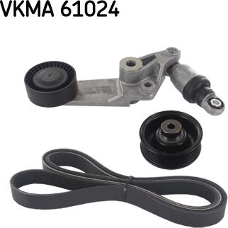 SKF VKMA 61024 - Поликлиновый ременный комплект avtokuzovplus.com.ua