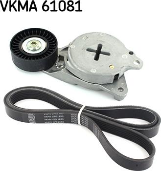 SKF VKMA 61081 - Поликлиновый ременный комплект avtokuzovplus.com.ua