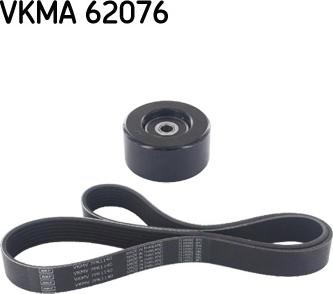 SKF VKMA 62076 - Поликлиновый ременный комплект avtokuzovplus.com.ua