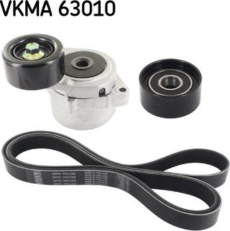 SKF VKMA 63010 - Поликлиновый ременный комплект avtokuzovplus.com.ua