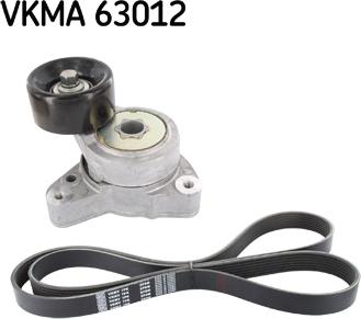 SKF VKMA 63012 - Поликлиновый ременный комплект avtokuzovplus.com.ua