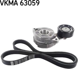 SKF VKMA 63059 - Поликлиновый ременный комплект autodnr.net