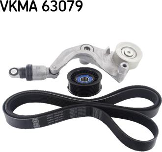 SKF VKMA 63079 - Поликлиновый ременный комплект autodnr.net