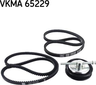 SKF VKMA 65229 - Комплект клинового ремня autodnr.net