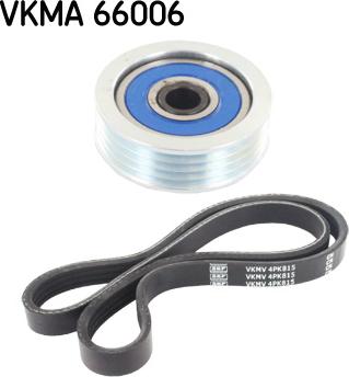 SKF VKMA 66006 - Поликлиновый ременный комплект autodnr.net