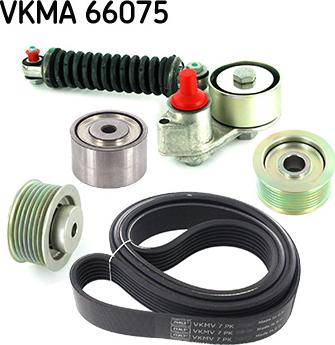 SKF VKMA 66075 - Поликлиновий ремінний комплект autocars.com.ua