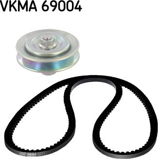 SKF VKMA 69004 - Комплект клинового ременя autocars.com.ua
