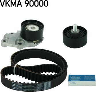 SKF VKMA 90000 - Комплект ременя ГРМ autocars.com.ua
