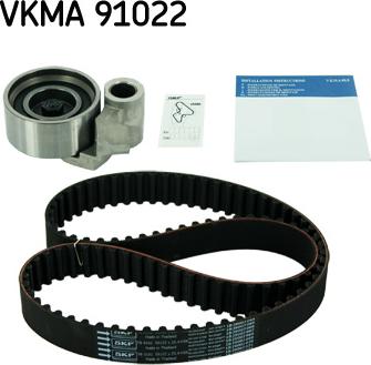 SKF VKMA 91022 - Комплект ременя ГРМ autocars.com.ua