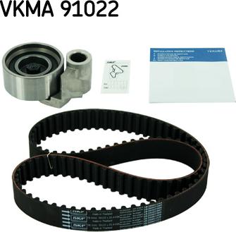 SKF VKMA 91022 - Комплект ремня ГРМ autodnr.net