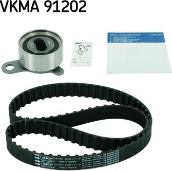 SKF VKMA 91202 - Комплект ременя ГРМ autocars.com.ua