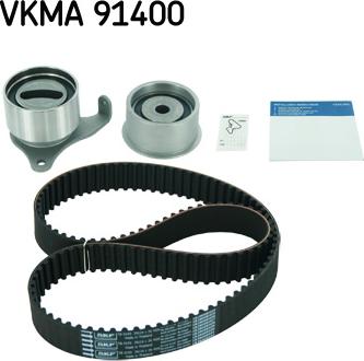 SKF VKMA 91400 - Комплект ремня ГРМ autodnr.net