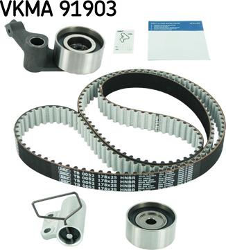 SKF VKMA 91903 - Комплект ременя ГРМ autocars.com.ua