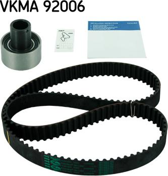 SKF VKMA 92006 - Комплект ременя ГРМ autocars.com.ua