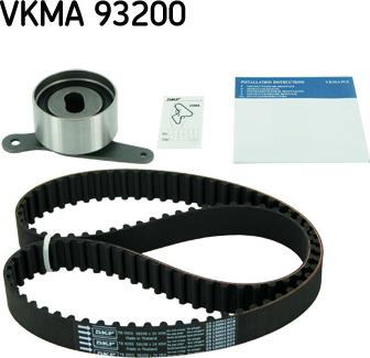 SKF VKMA 93200 - Комплект ременя ГРМ autocars.com.ua