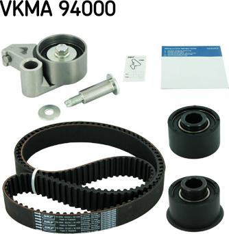 SKF VKMA 94000 - Комплект ременя ГРМ autocars.com.ua