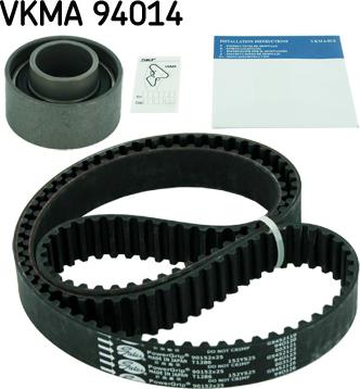 SKF VKMA 94014 - Комплект ременя ГРМ autocars.com.ua