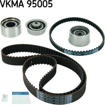 SKF VKMA 95005 - Комплект ремня ГРМ avtokuzovplus.com.ua