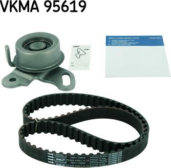 SKF VKMA 95619 - Комплект ремня ГРМ avtokuzovplus.com.ua